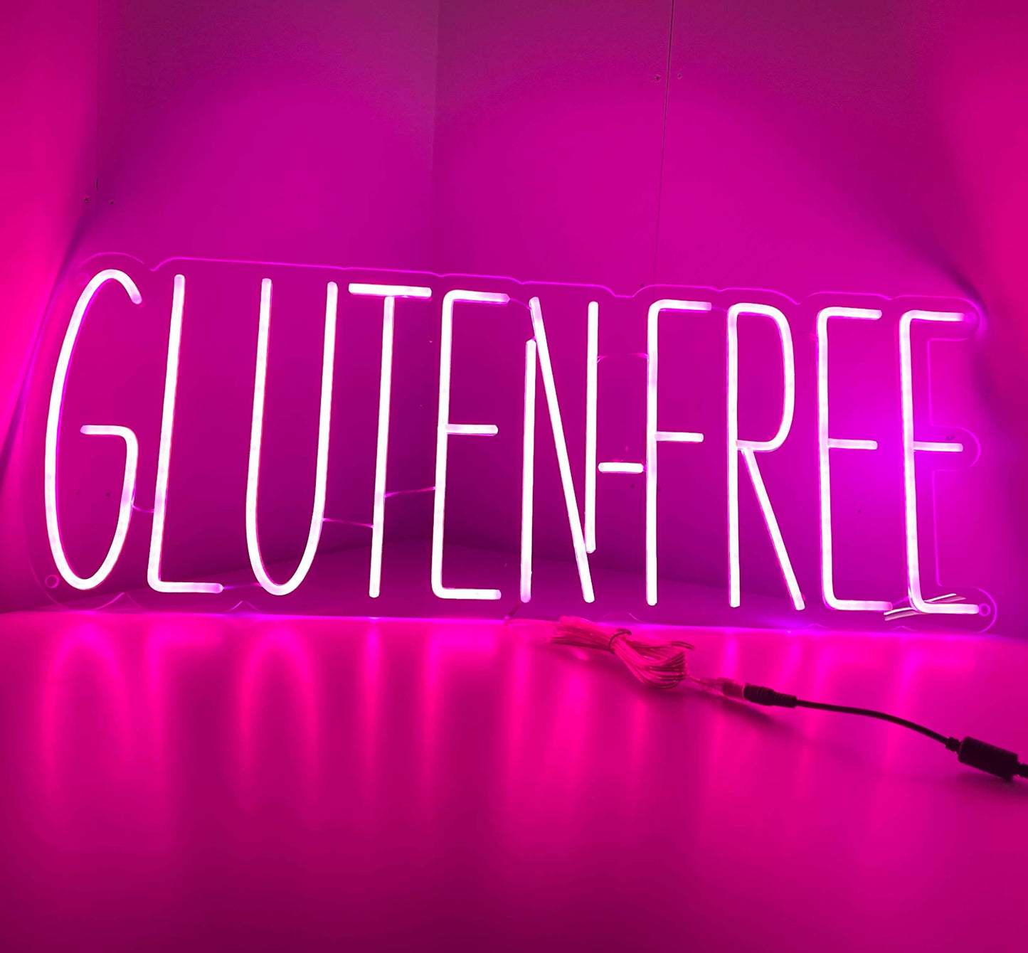 Glutenfri neonskylt - The Art Neon