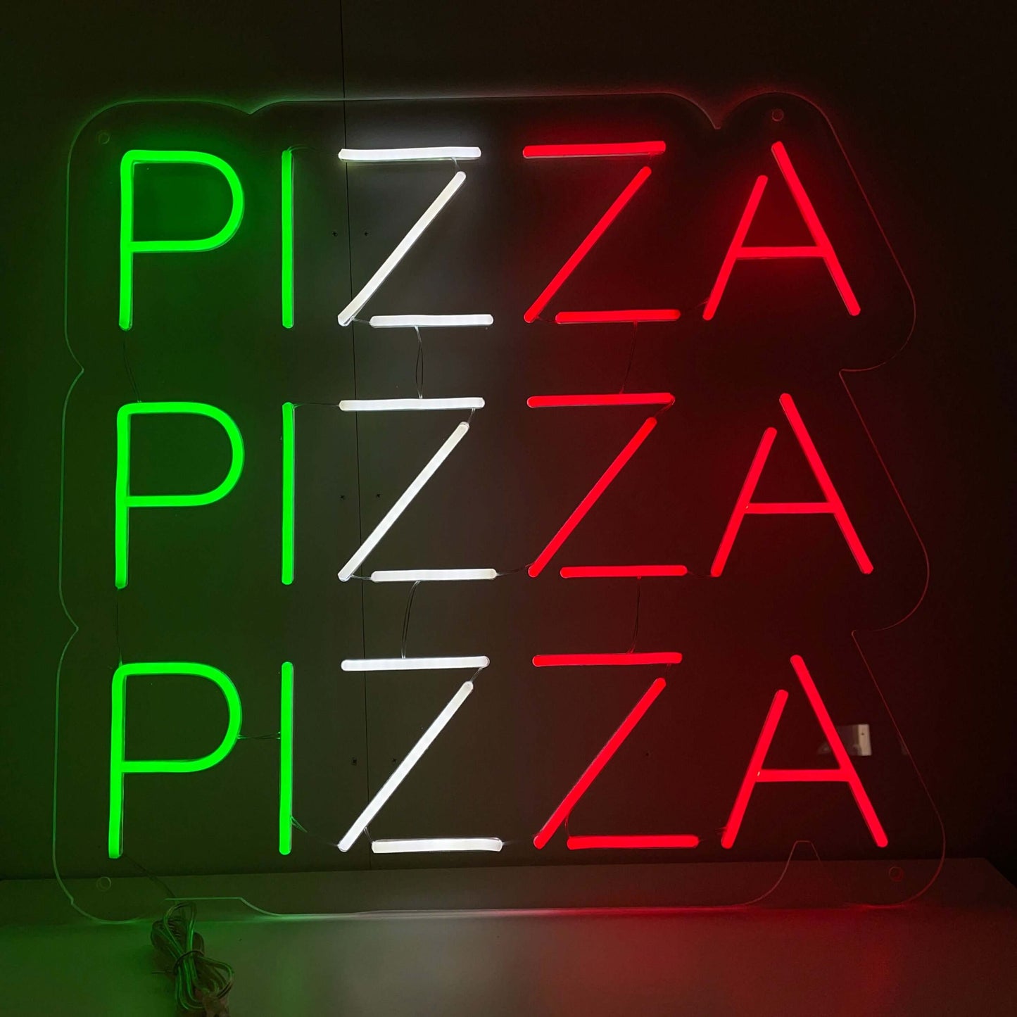 Pizza Pizza Pizza Neonskylt