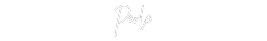 Individuelles Neon: Perle