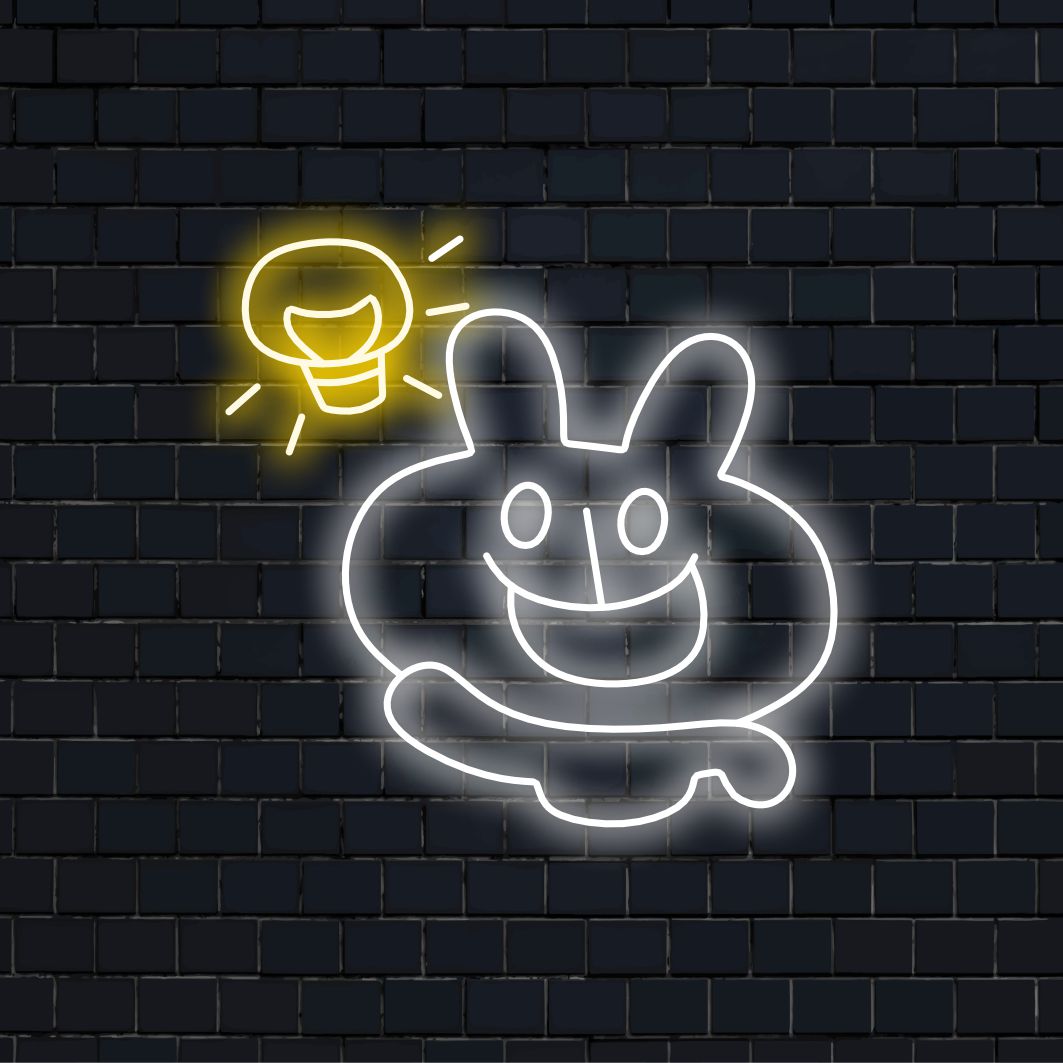 "Bright Idea Neon Sign" är ett kreativt och upplysande tillägg till din interiör. Ett neonljus som symboliserar gnistan av en ljus idé.