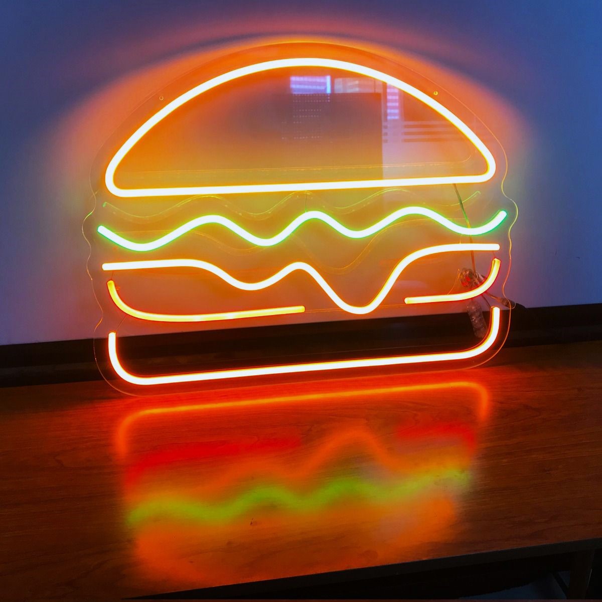 Burger Neonskylt
