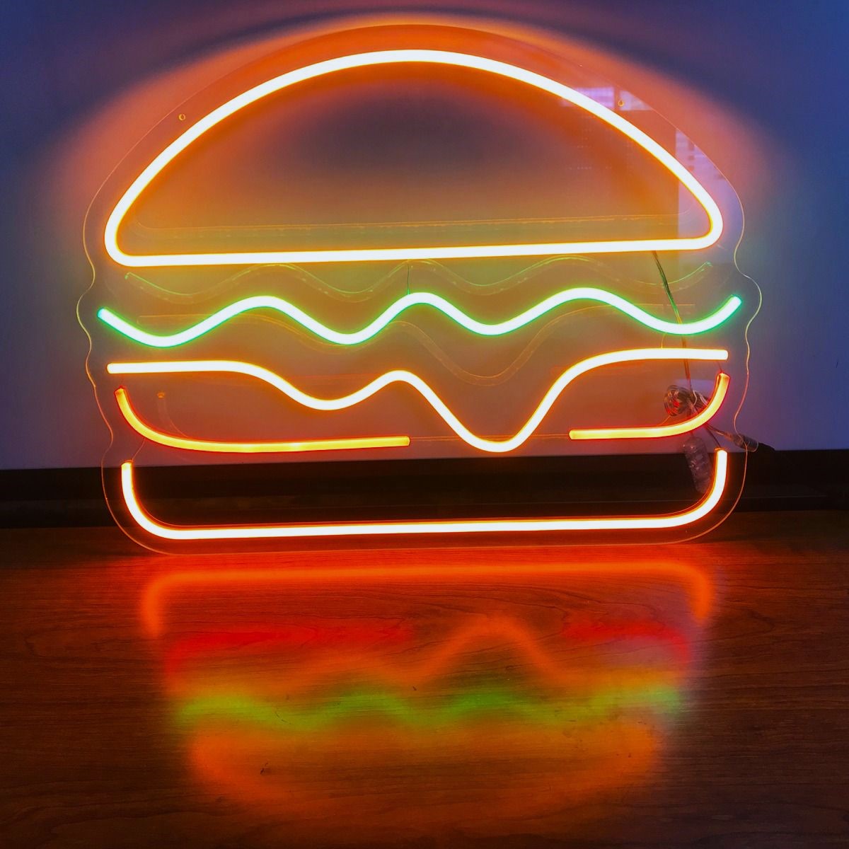 Burger Neonskylt
