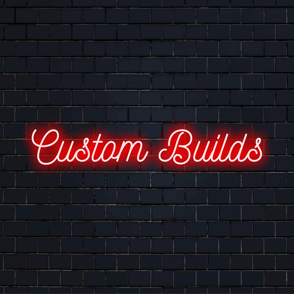 Anpassad LED-neonskylt med en unik design, perfekt för personlig neondekor och eleganta lysande accenter.