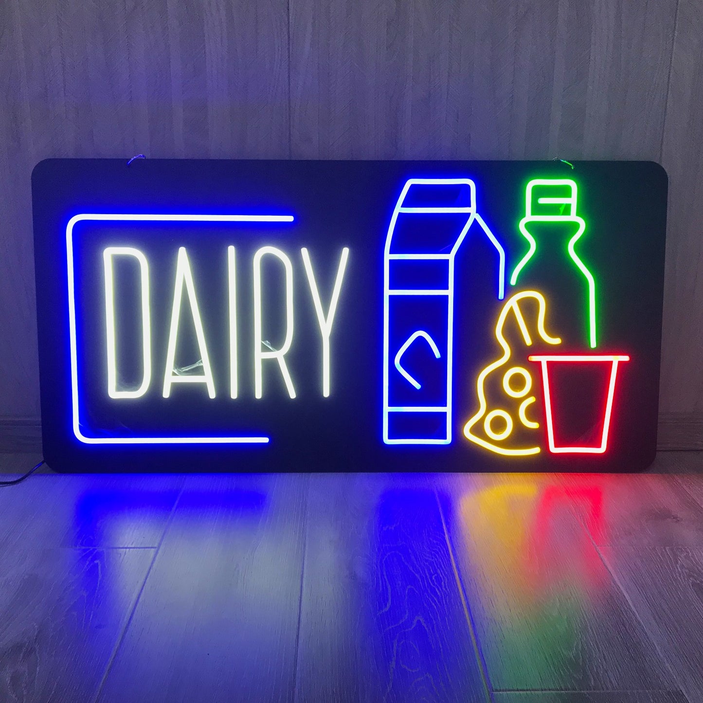 Dairy LED Ljusskylt