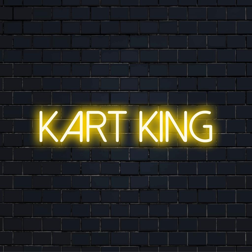 Färgglada anpassade LED-neonskyltar från Kart King, perfekt för att ge en unik touch till alla utrymmen. Mångsidig neonljusdekor.