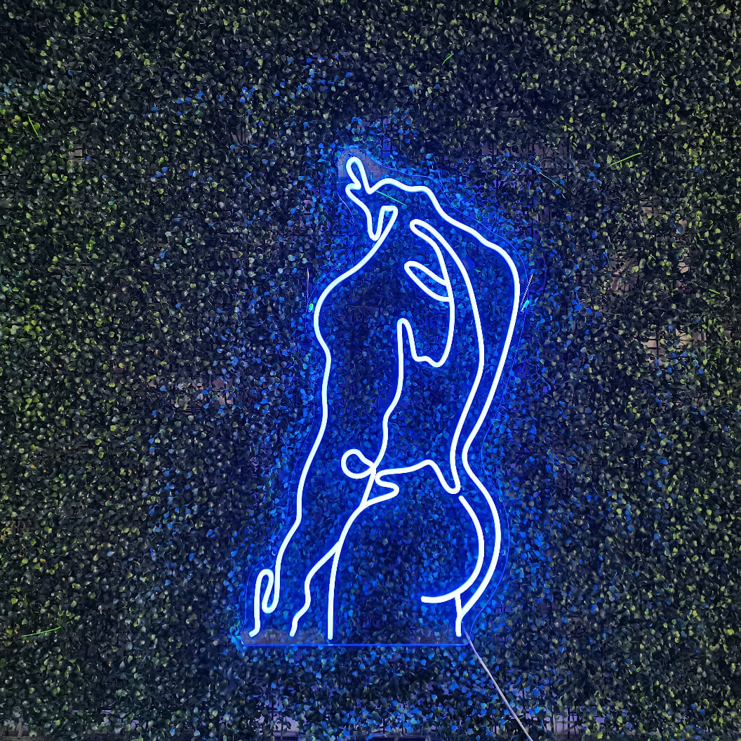 Man Body Neonskylt - The Art Neon