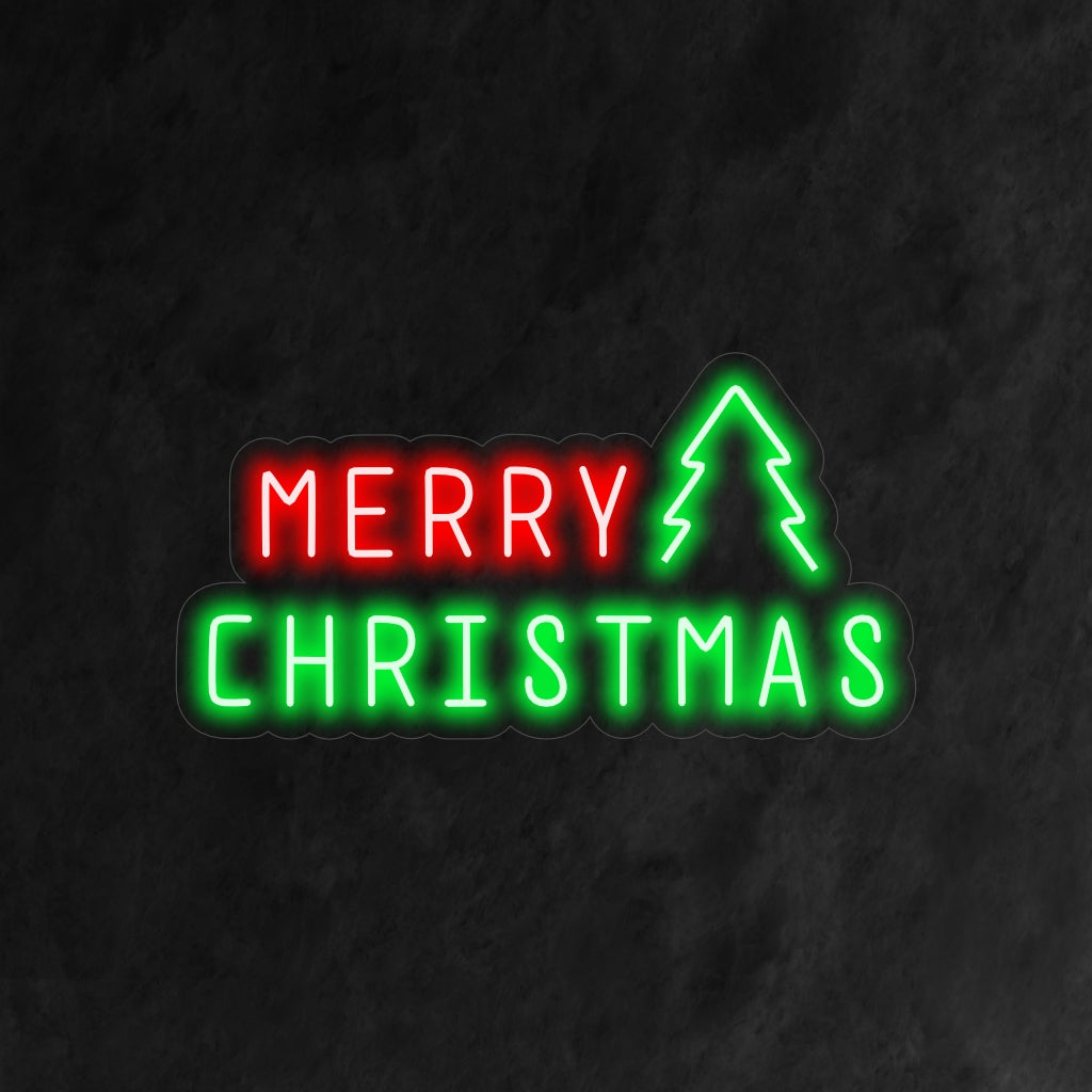 "Merry Christmas Tree Neon Sign" är ett traditionellt och festligt tillskott till din interiör med semestertema. Ett neonljus som framhäver den ikoniska julgranen.