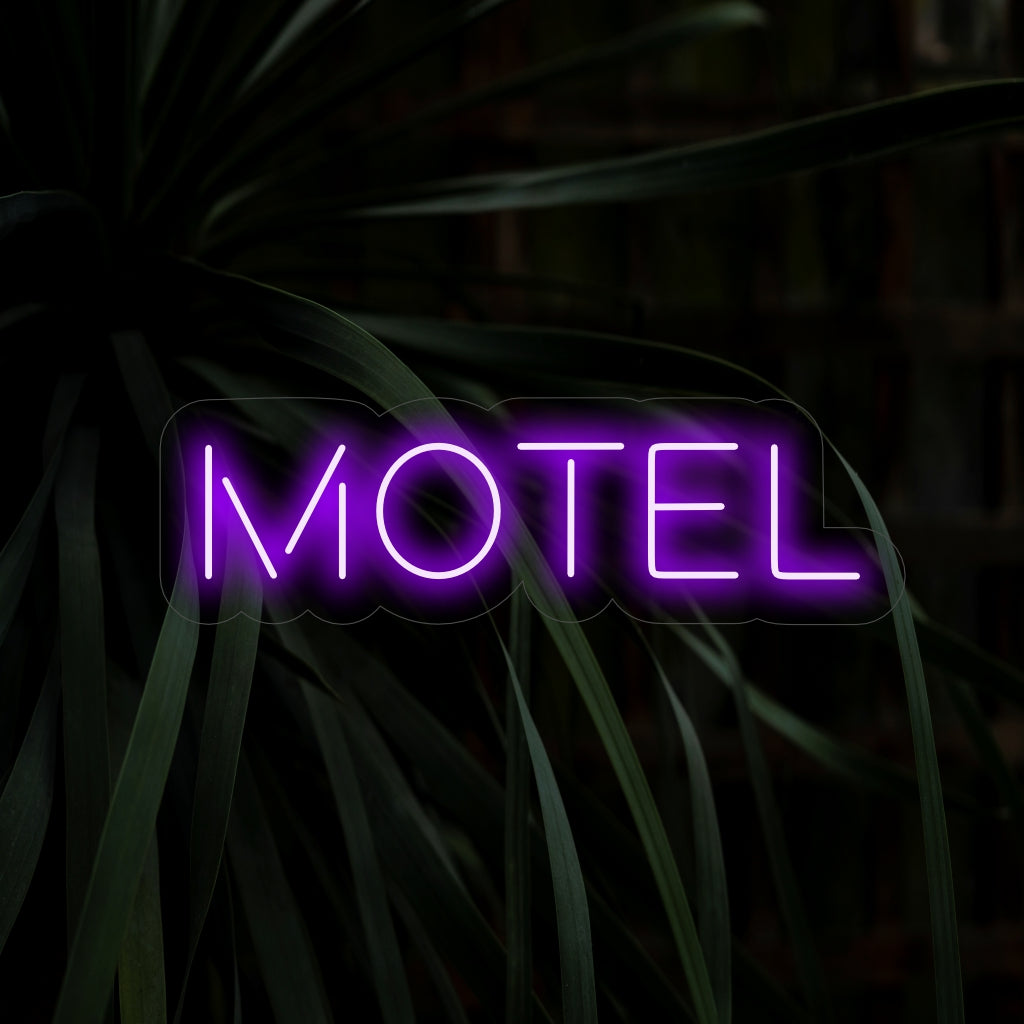 "Motel Neon Sign" är ett klassiskt och inbjudande tillägg, perfekt för utrymmen som utstrålar en retro och välkomnande atmosfär. Lys upp med nostalgisk charm!