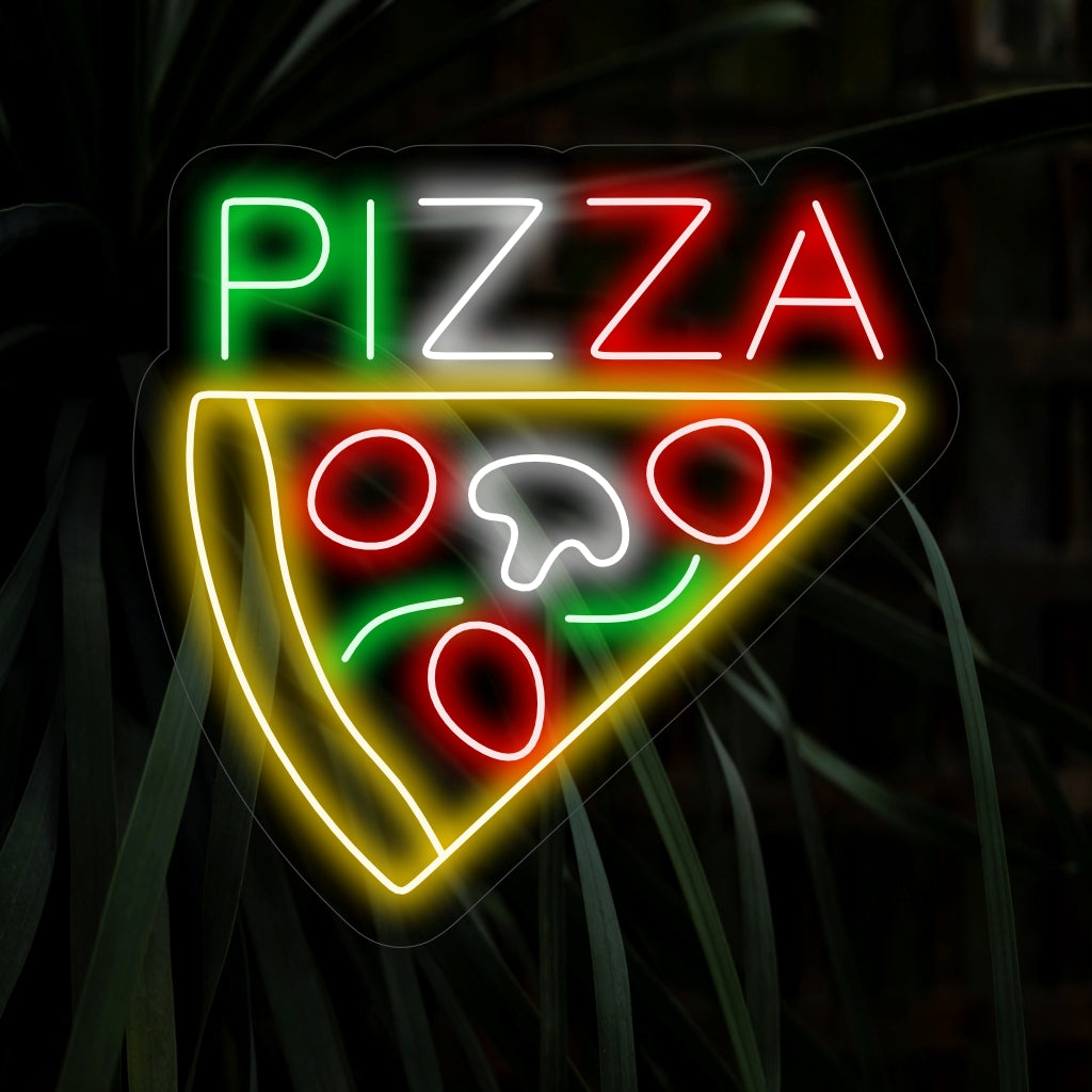 "Pizza Neon Sign" är ett välsmakande och ikoniskt tillskott, perfekt för pizzerior och pizzaälskare. Lys upp med den oemotståndliga charmen hos en klassisk skiva!