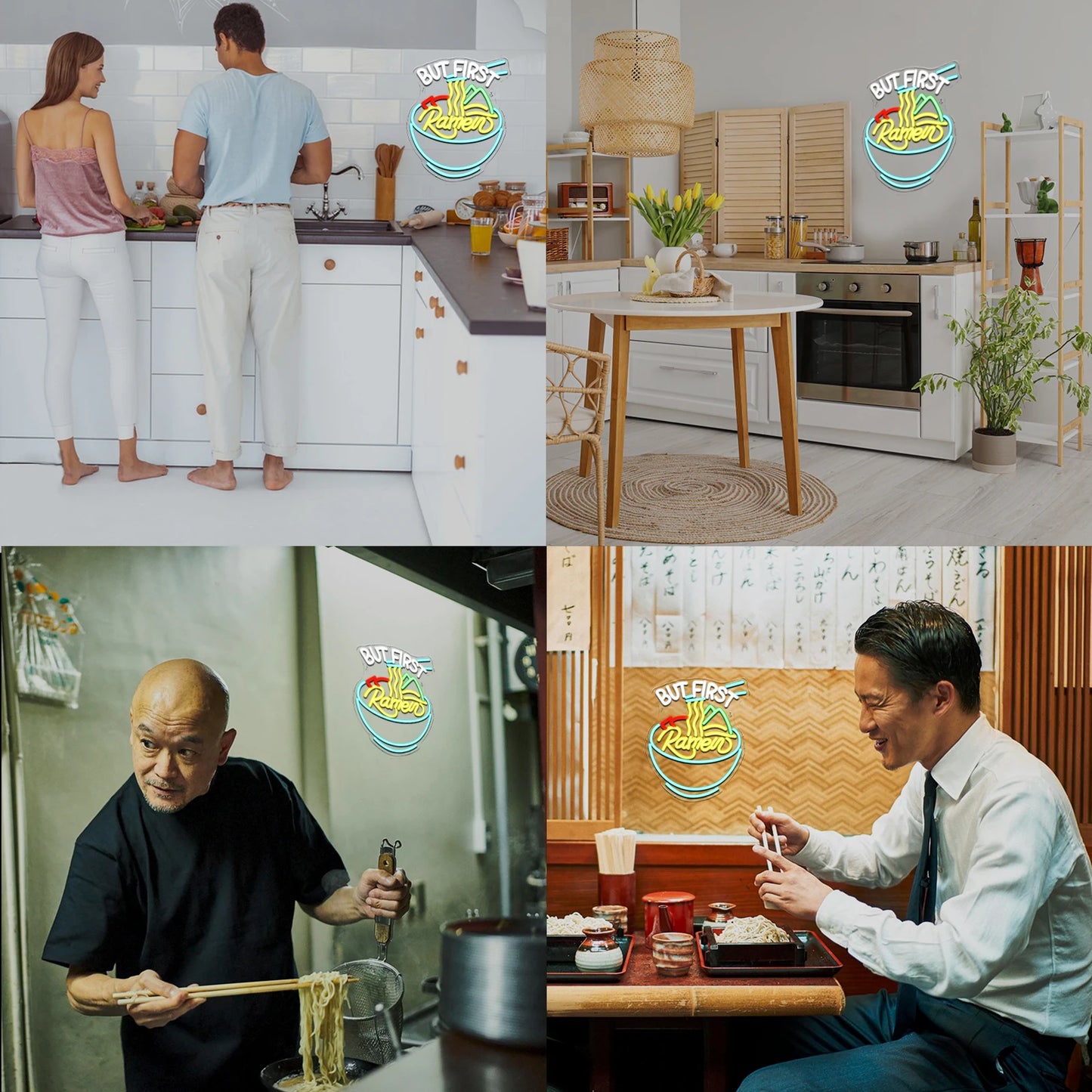 Ramen 5V USB LED Ljusskylt - Prisvärd