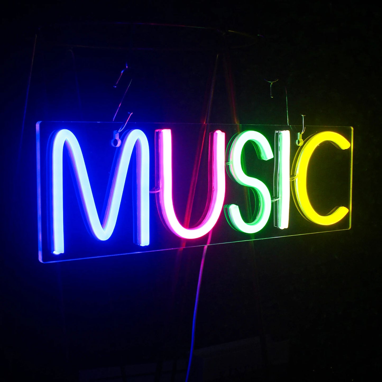 Musik 5V USB LED Ljusskylt - Budgetvänlig