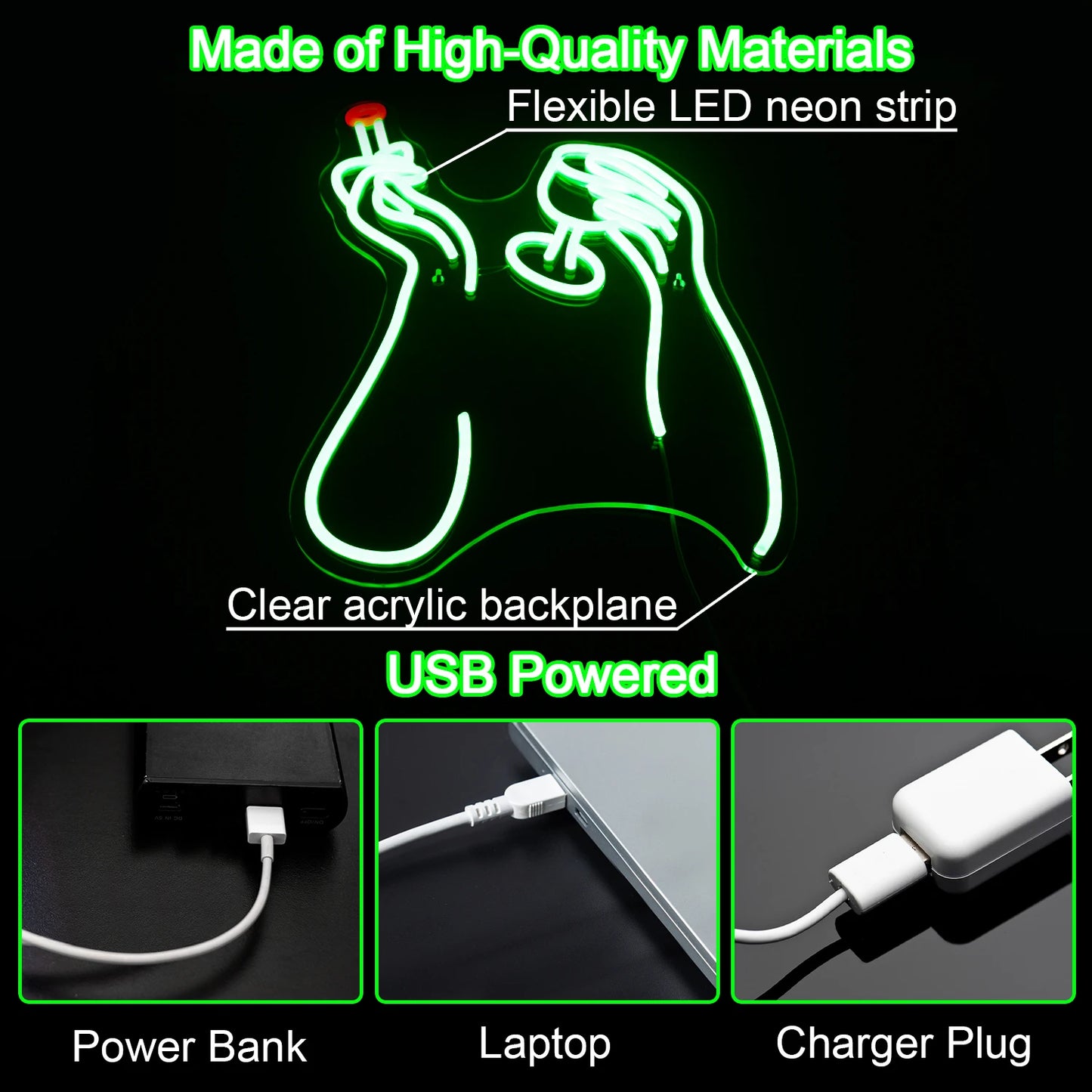 Rökning och Drickande 5V USB LED Ljusskylt - Prisvärd