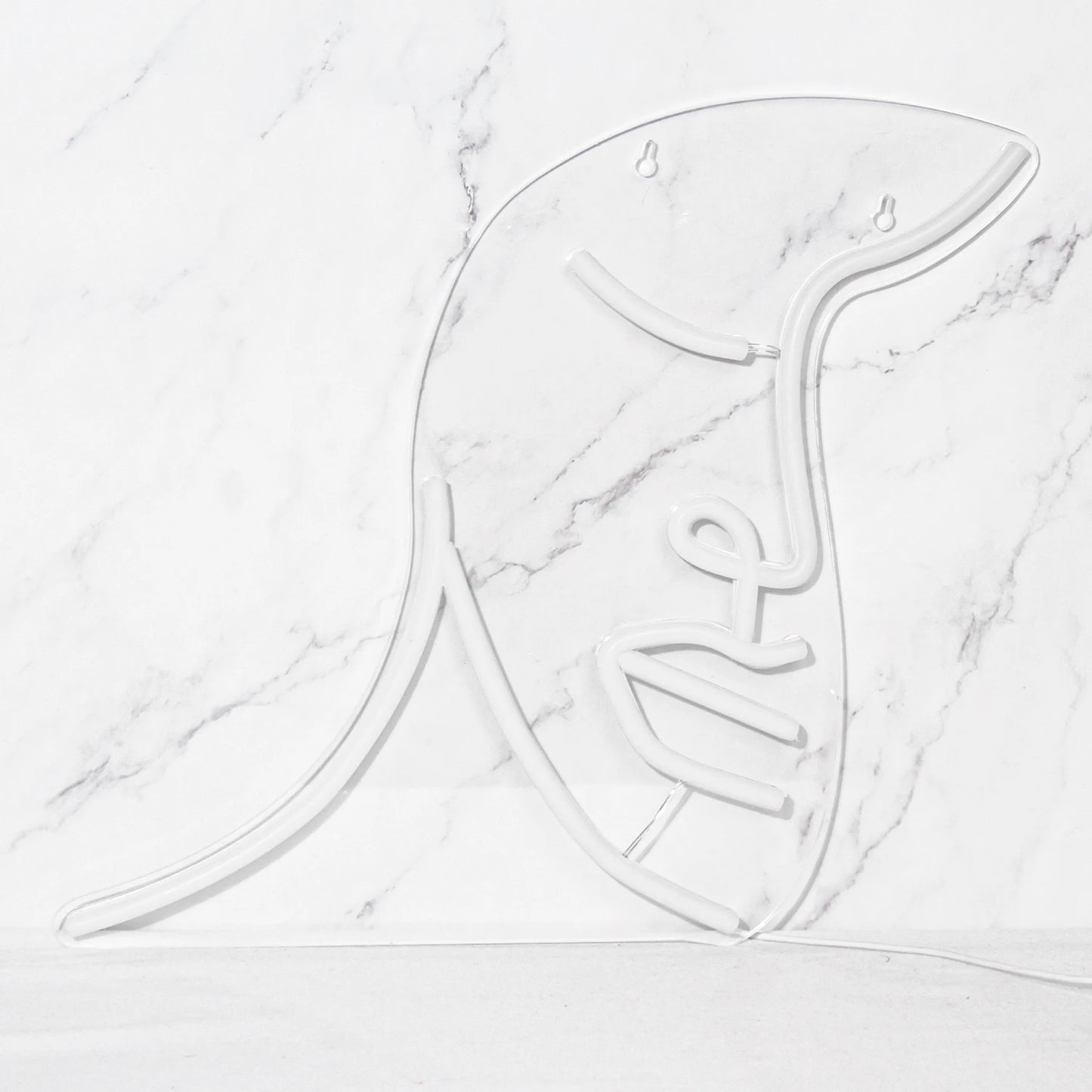 Face 5V USB LED Ljusskylt - Budgetvänlig