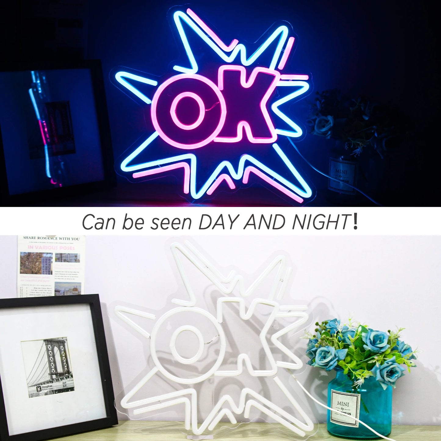 Ok 5V USB LED Neonskylt - Plånboksvänlig