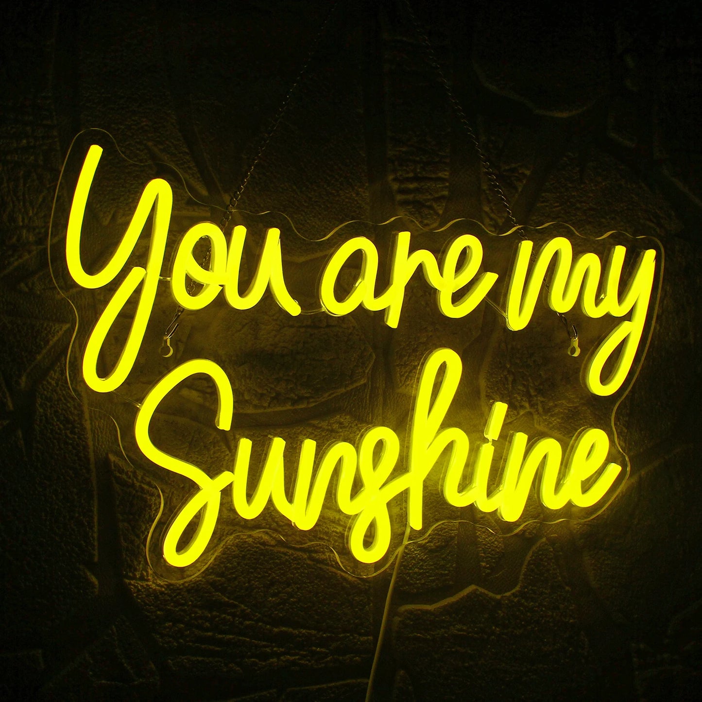 You Are My Sunshine 5V USB LED Ljusskylt - Budgetvänlig