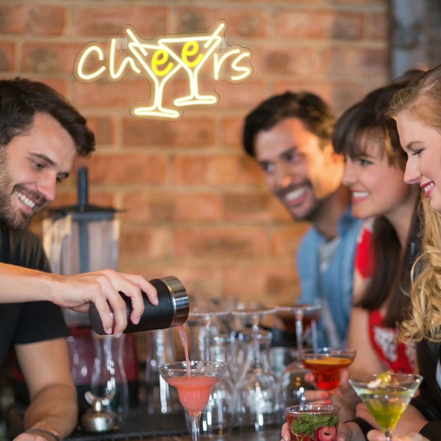 Skål 5V USB LED Ljusskylt - Budgetvänlig