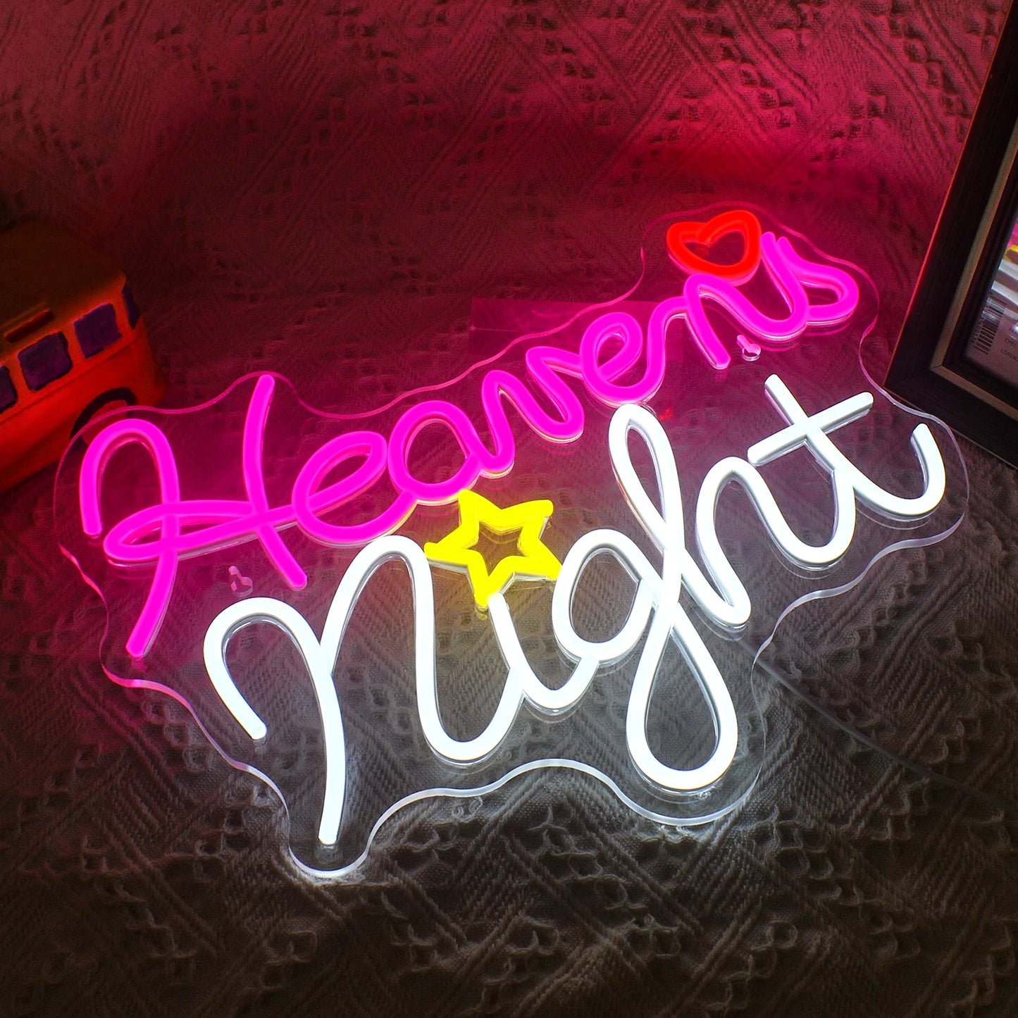Heavens Night 5V USB LED Ljusskylt - Prisvärd