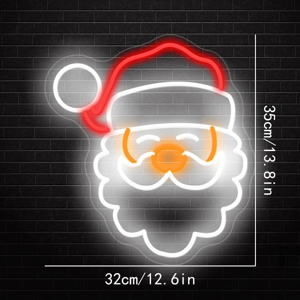 God Jul 5V USB LED Ljusskylt - Prisvärd