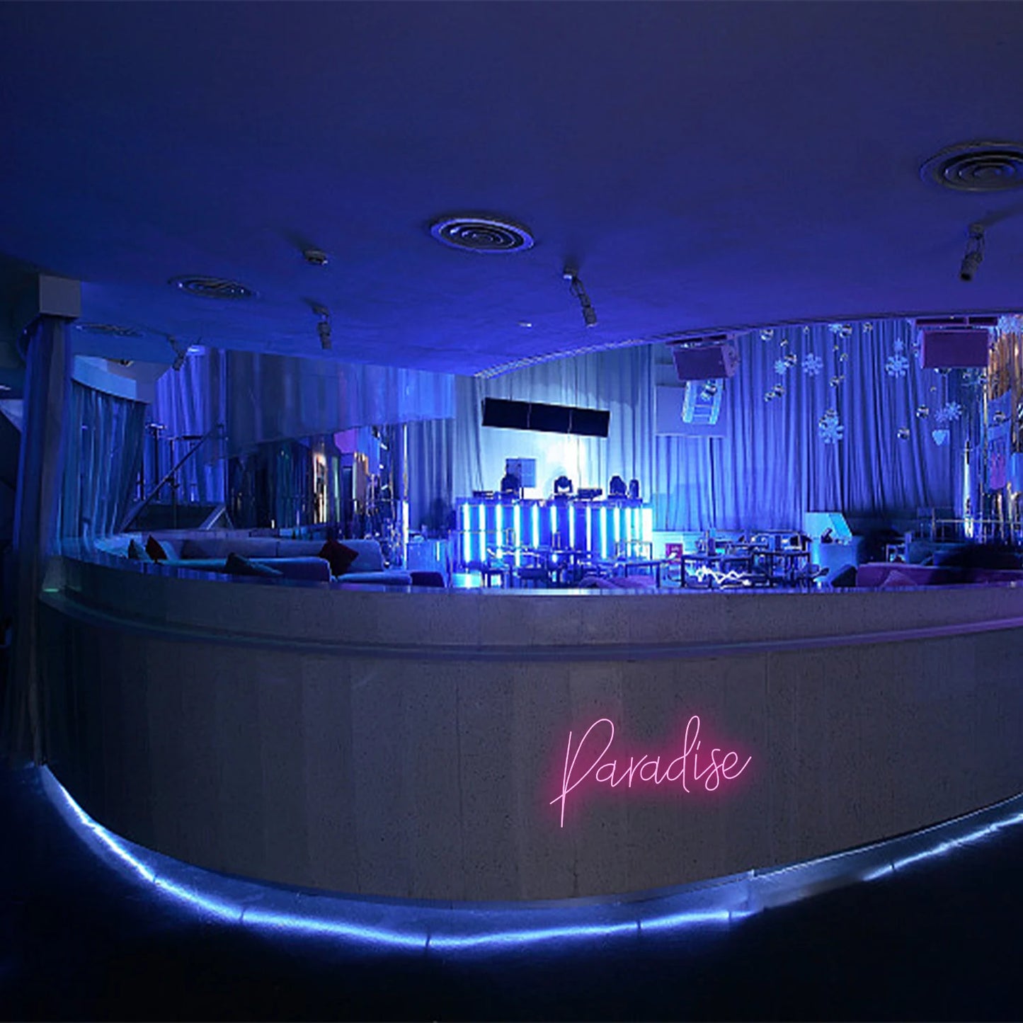 Paradise 5V USB LED Neonskylt - Budgetvänlig
