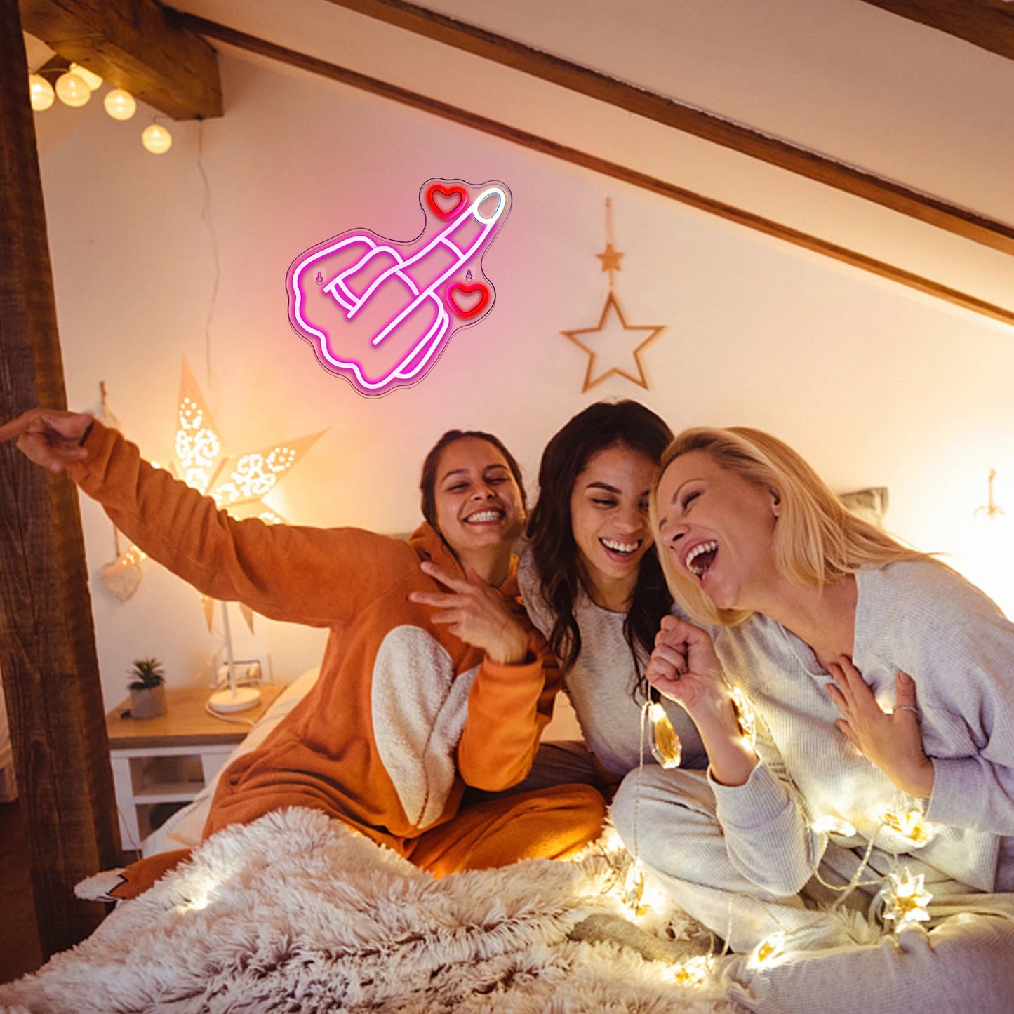 Gest LED ljusskylt med 5V USB - Prisvärd