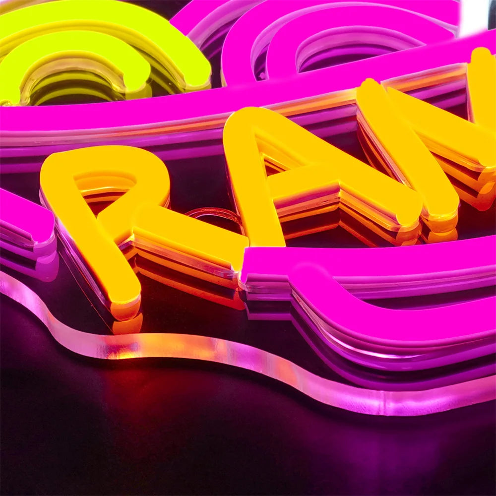 Ramen 5V USB LED Ljusskylt - Budgetvänlig
