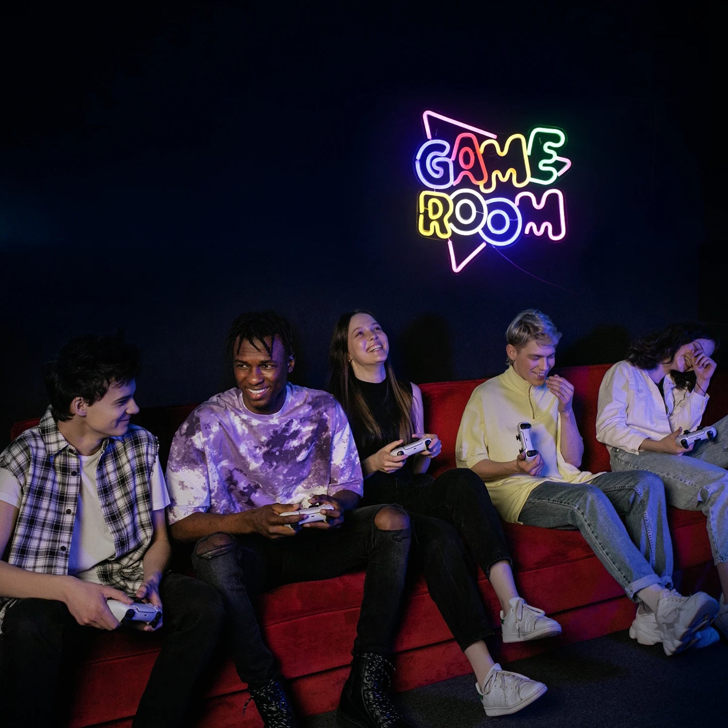 Game 5V USB LED Ljusskylt - Budgetvänlig