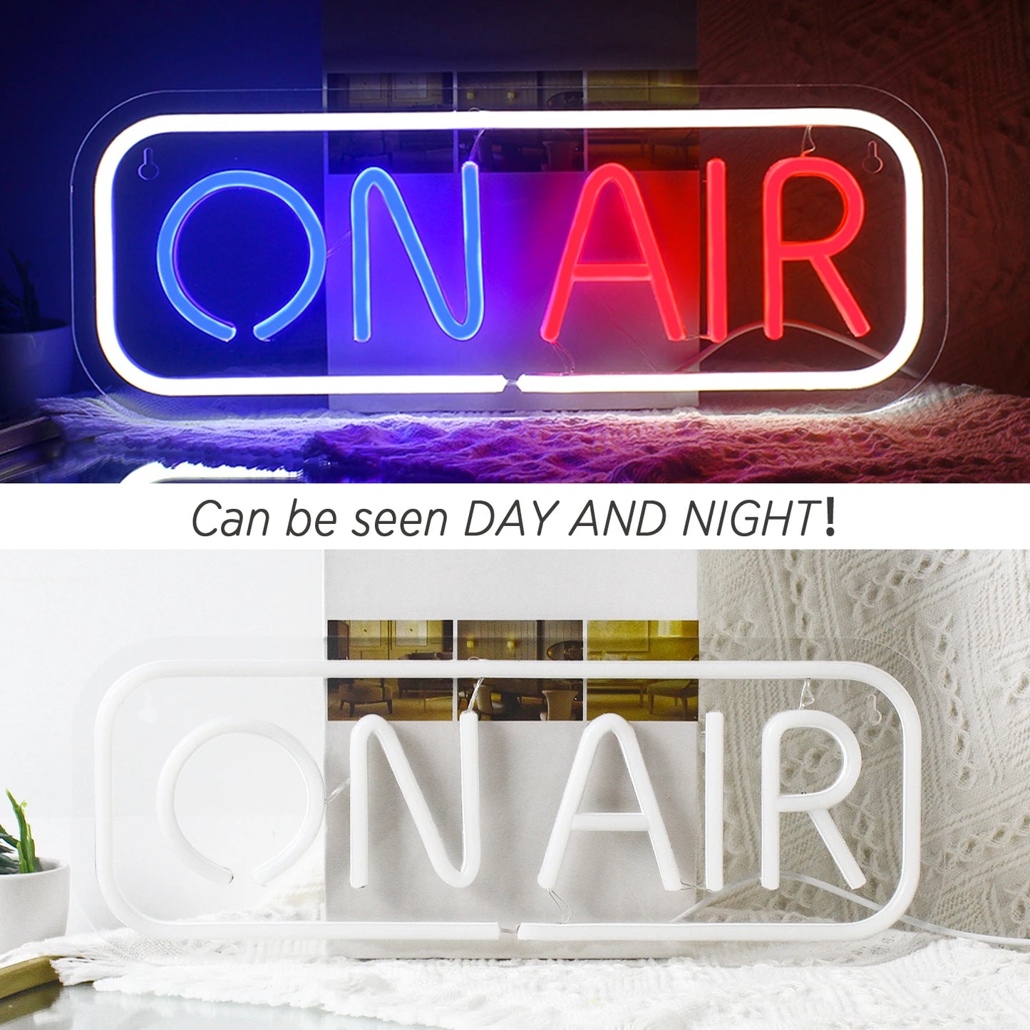 Theartneon ON AIR 5V Mini USB LED Ljusskylt - Prisvärd