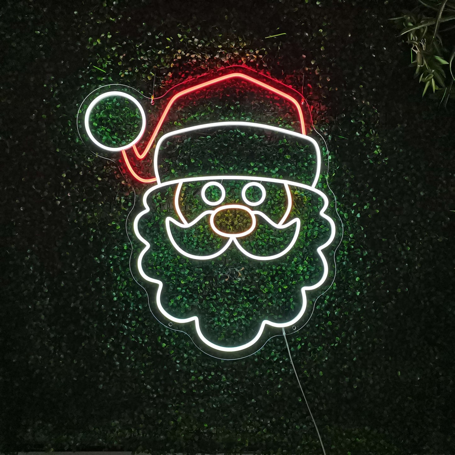 Santa Face Neonskylt - The Art Neon