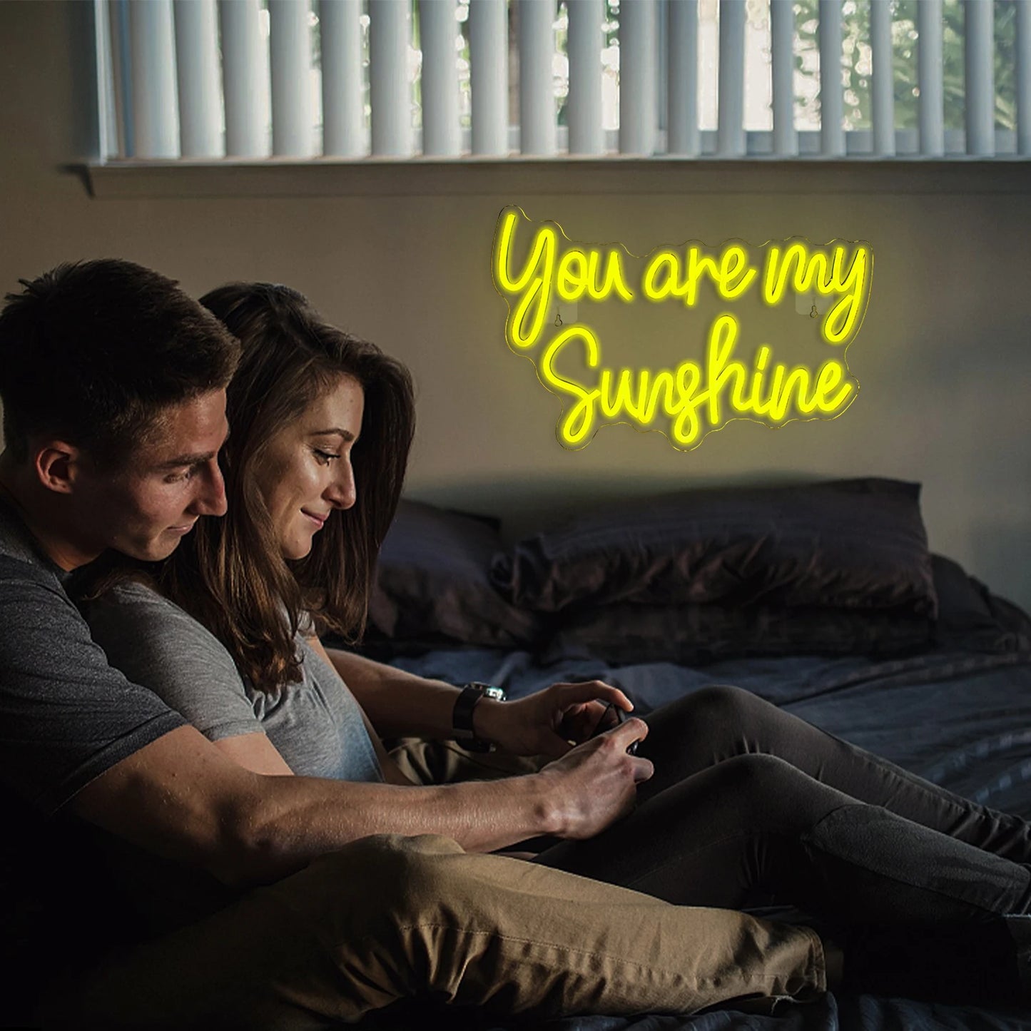 You Are My Sunshine 5V USB LED Ljusskylt - Budgetvänlig