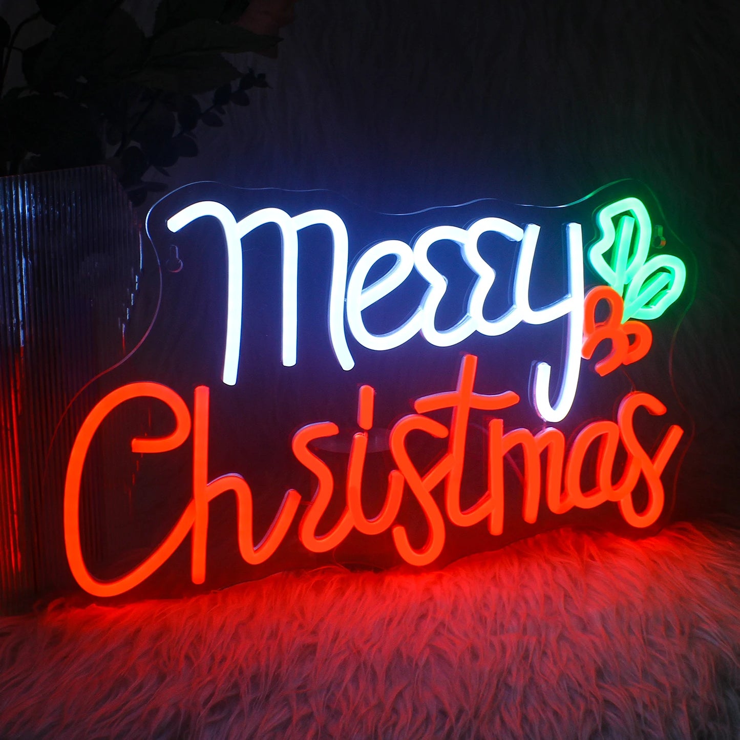 God Jul 5V USB LED Ljusskylt - Prisvänlig
