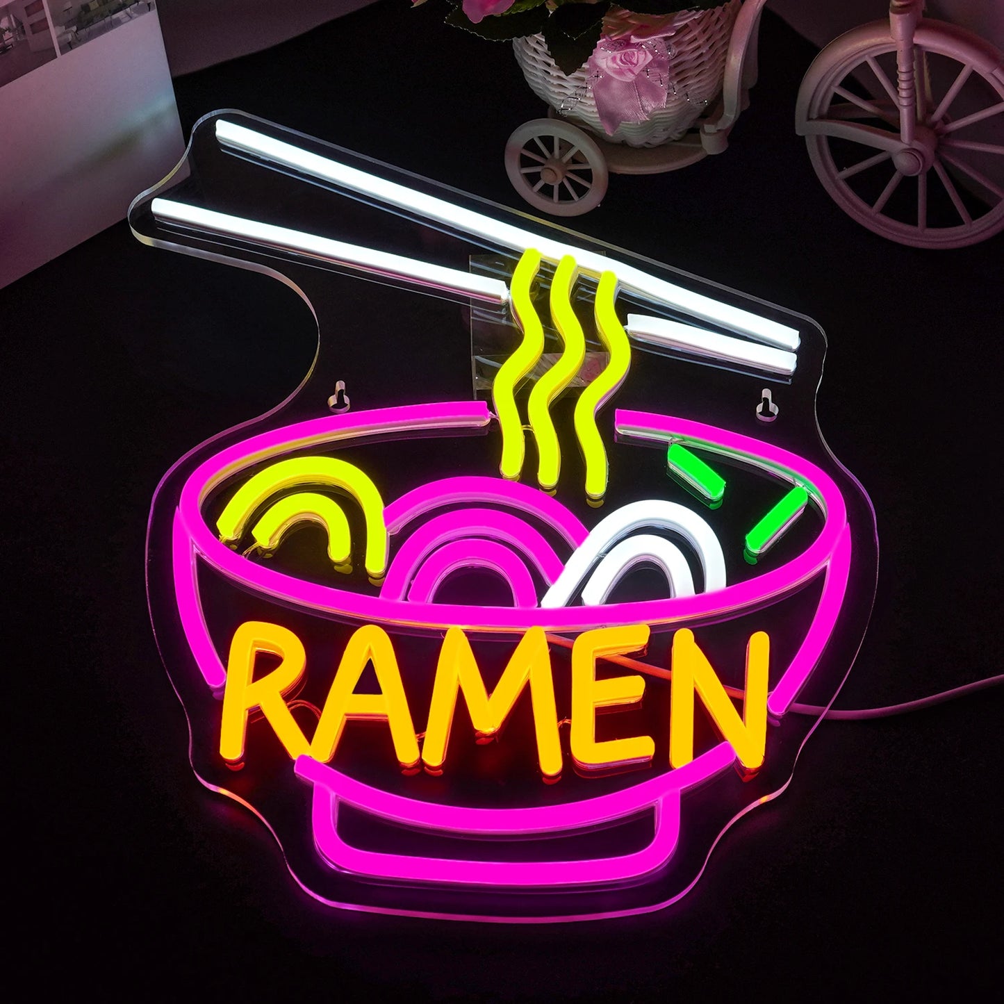Ramen 5V USB LED Ljusskylt - Budgetvänlig