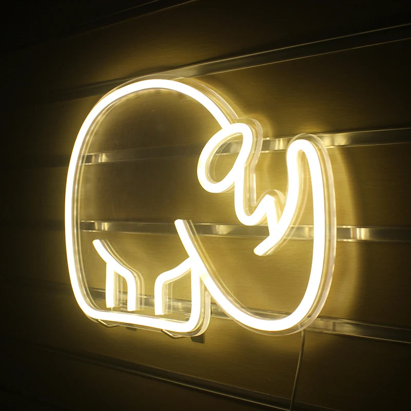 Rhino 5V USB LED Ljusskylt - Prisvärd