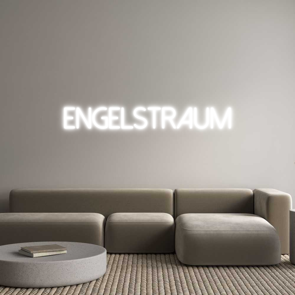 Individuelles Neon: Engelstraum