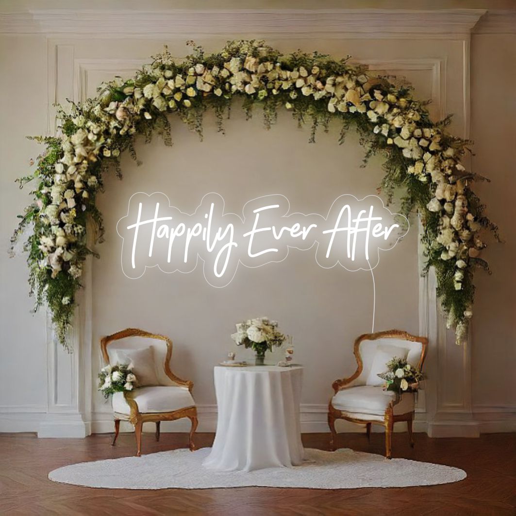 Happily Ever After LED Neonskylt - The Art Neon
