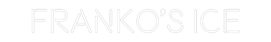 Custom Neon: Franko’s ice