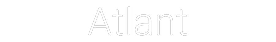 Custom Neon Sign: Atlant