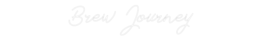 Letreiro de néon personalizado: Brew Journey