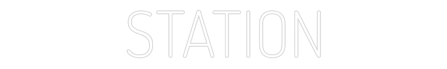 Individuelles Neon: STATION