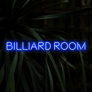 Billiard room LED neon sign