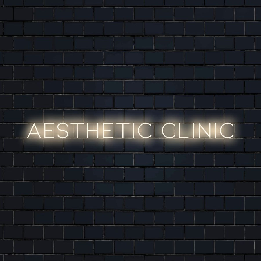 Aesthetic clinic LED neon sign
