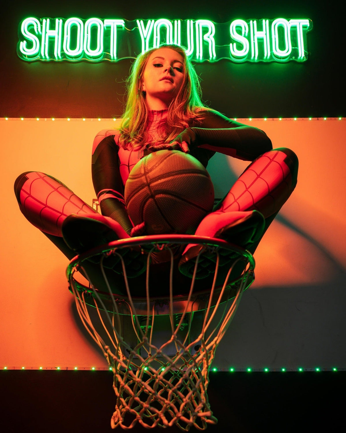 Basketball LED neon art sign