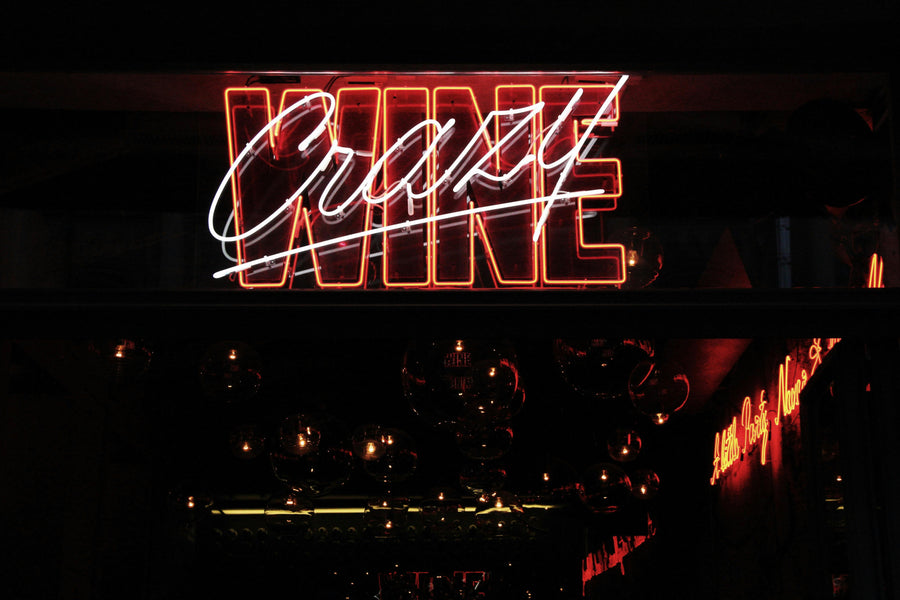 Pizza LED neon sign in a restaurant
