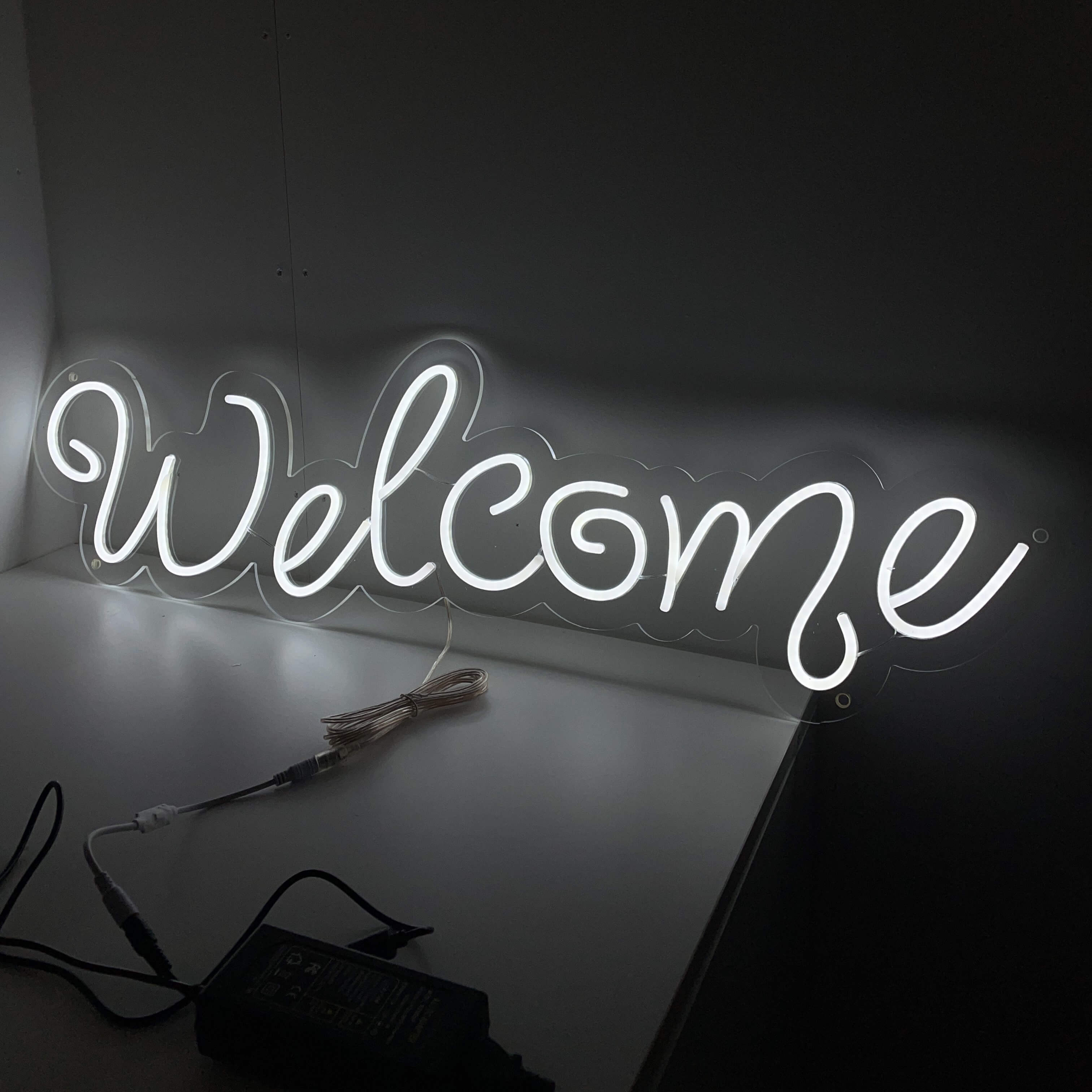 Välkommen Neonskylt - The Art Neon
