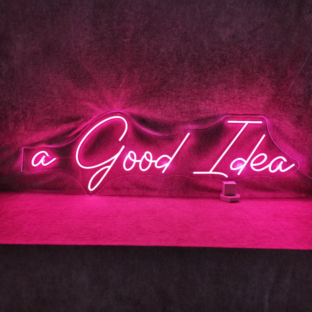 En bra idé Neonskylt - The Art Neon
