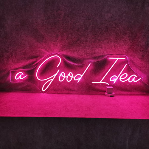 En bra idé Neonskylt - The Art Neon