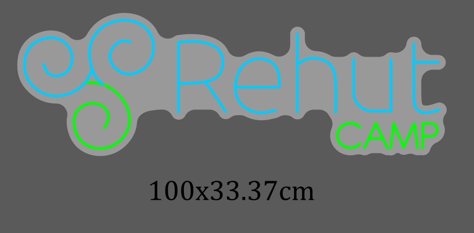 Custom LED Neon Sign – Camp Rehut