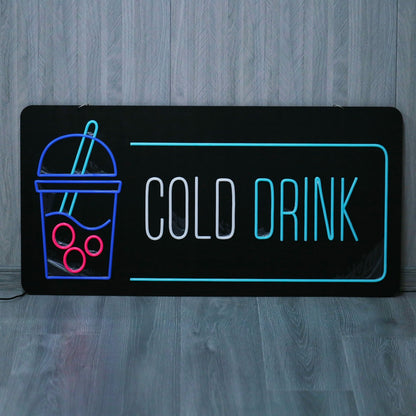 Cold Drink LED Neon Sign