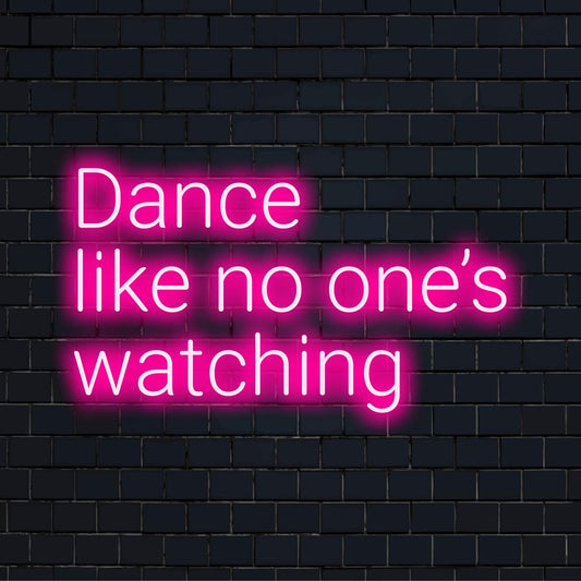 Vibrant LED neon sign emitting a lively glow, perfect for any space craving unique neon light decor.