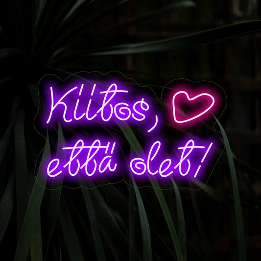 "Kiitos, Ett�� Olet! Neonskylt" utstrålar uppskattning med en hjärtlig touch. Perfekt för utrymmen där tacksamhet och värme omhuldas.