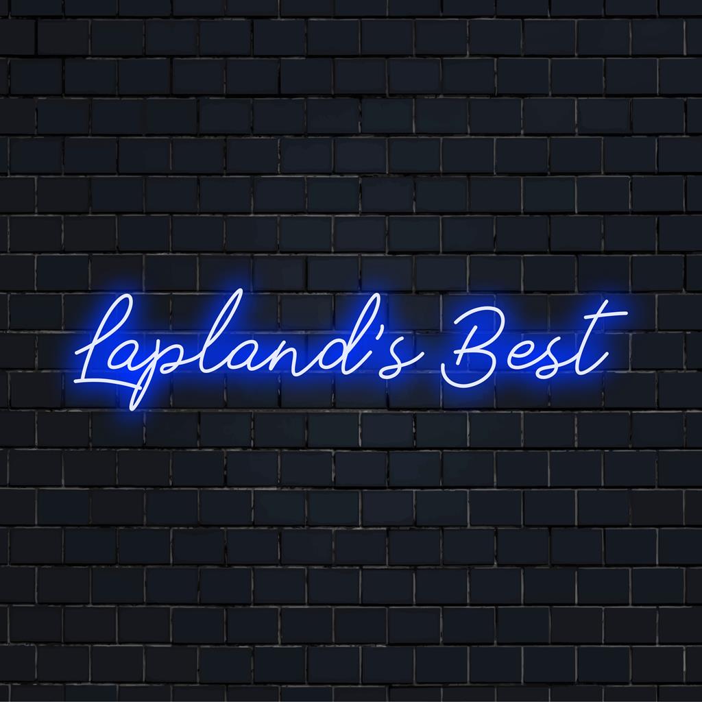 Lampstativets bästa odefinierade neondesign; unik LED-skylt från varumärket Art Neon; anpassad ljusdekor och väggkonst.